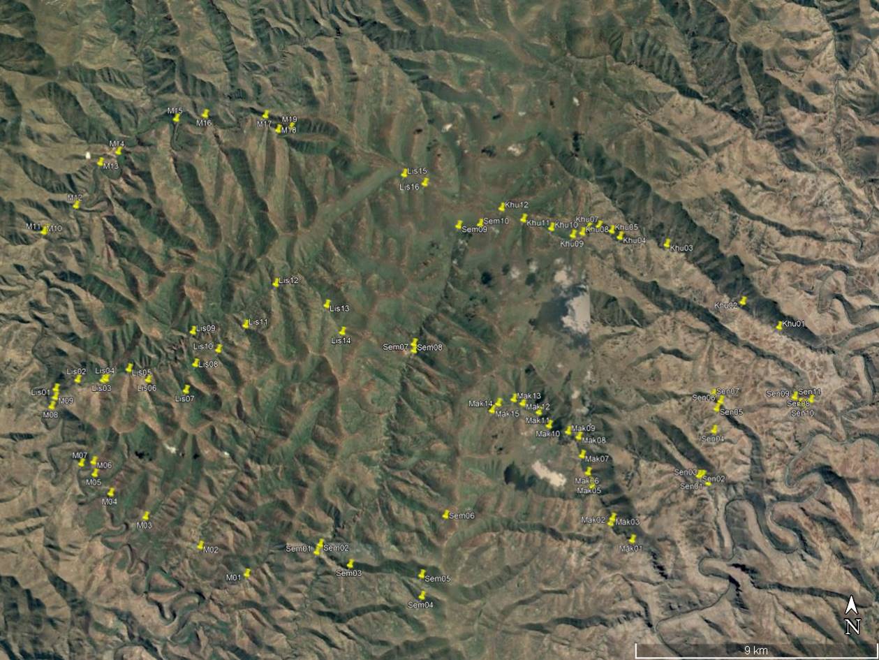 Assessment of freshwater fish populations present in rivers and streams adjacent to the proposed Polihali Dam in the Lesotho Highlands.