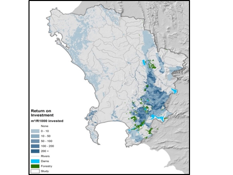 High level estimate of return on investment and priority interventions for the Greater Cape Town Water Fund